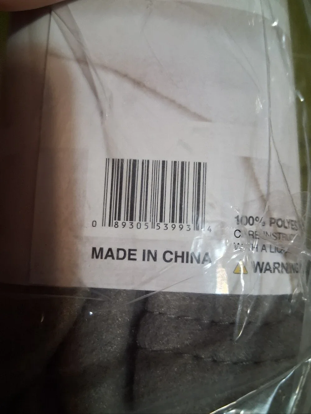 NWT Trail Maker Grey Fleece 50x60 Throw Blanket